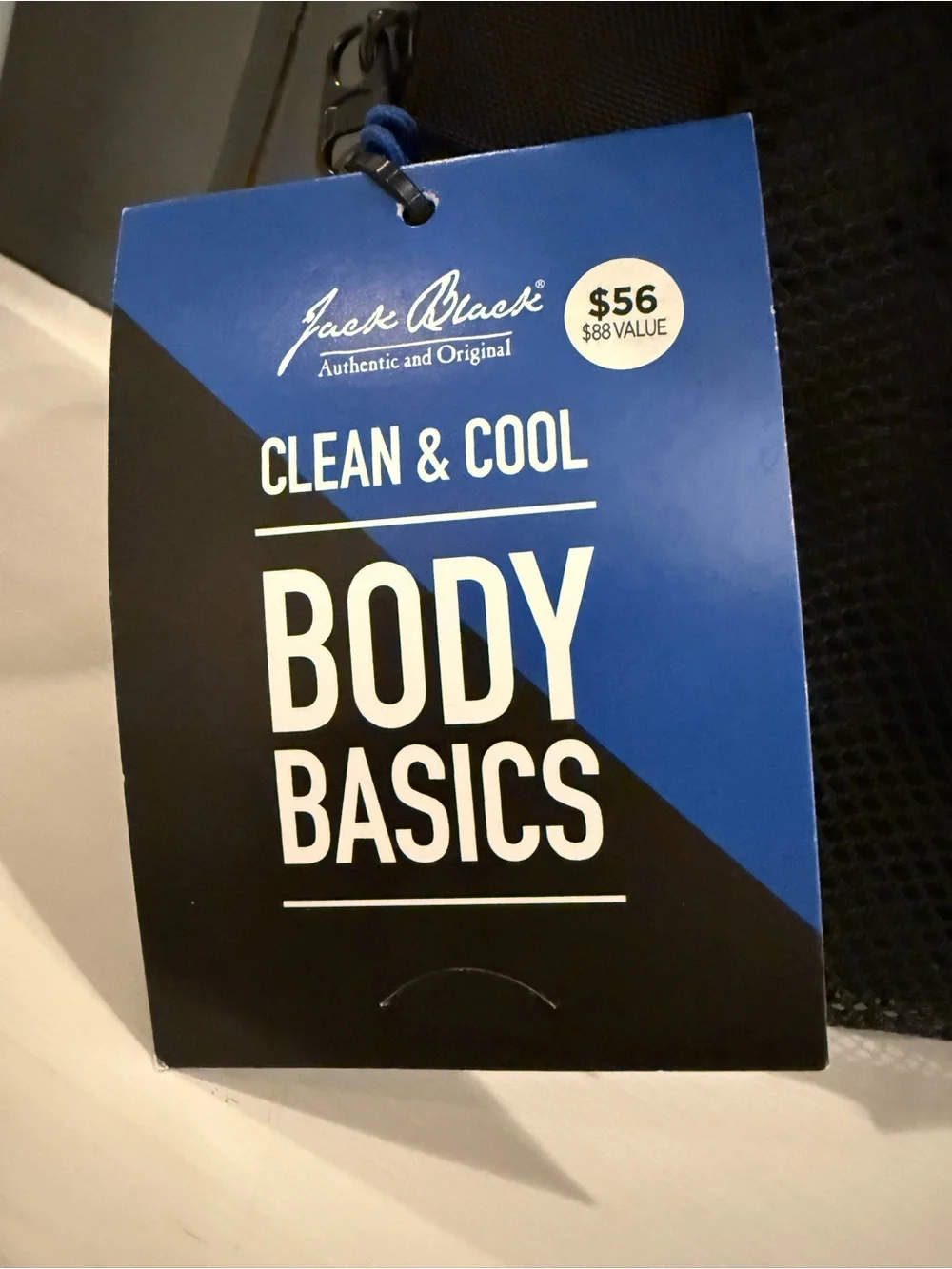 Men’s Body Care Gift Set with Black Travel Bag by Jack Black. New!